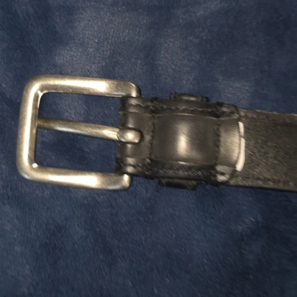 Columbia Sportswear Mens Black Genuine Leather Belt Size‎ 36 Waist